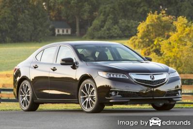 Insurance rates Acura TLX in Irvine