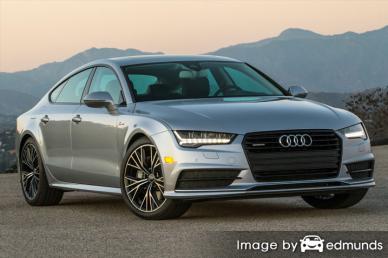 Insurance quote for Audi A7 in Irvine