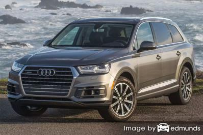 Insurance rates Audi Q7 in Irvine