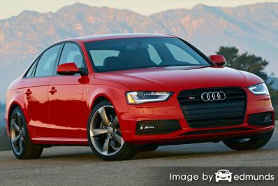 Insurance rates Audi S4 in Irvine