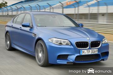 Insurance rates BMW M5 in Irvine