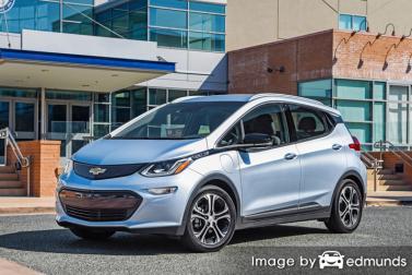 Insurance quote for Chevy Bolt EV in Irvine