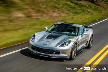 Insurance quote for Chevy Corvette in Irvine