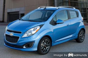 Insurance rates Chevy Spark in Irvine