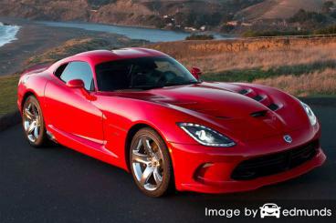 Insurance quote for Dodge Viper in Irvine