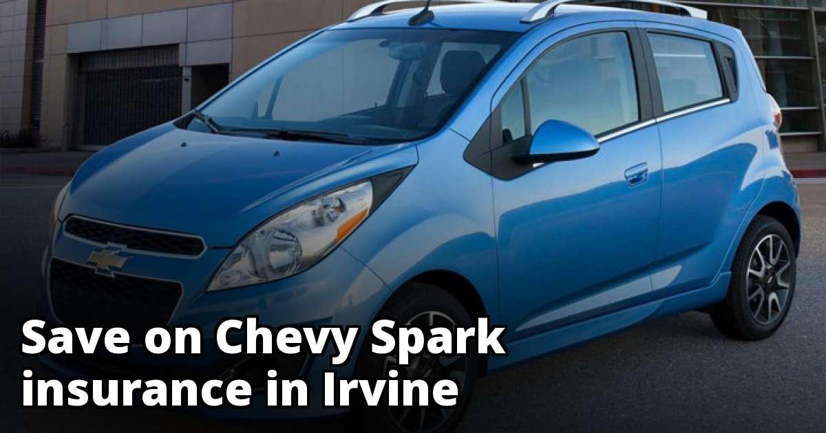 Chevy Spark Insurance Rates in Irvine, CA