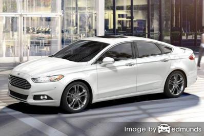 Insurance quote for Ford Fusion in Irvine