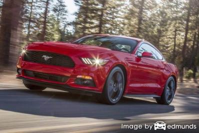 Insurance quote for Ford Mustang in Irvine