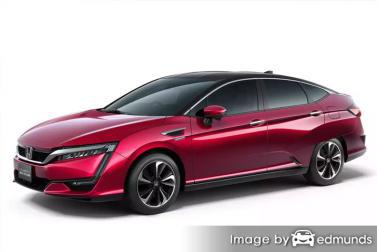 Insurance rates Honda Clarity in Irvine