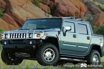 Insurance rates Hummer H2 SUT in Irvine