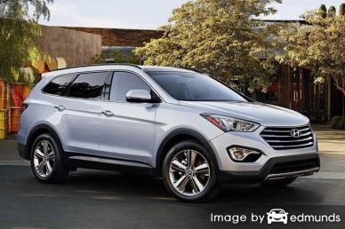 Insurance quote for Hyundai Santa Fe in Irvine