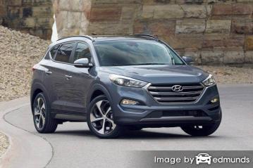 Insurance quote for Hyundai Tucson in Irvine