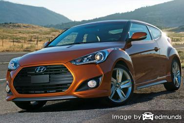 Insurance rates Hyundai Veloster in Irvine