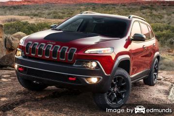 Insurance quote for Jeep Cherokee in Irvine