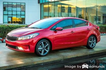 Insurance quote for Kia Forte in Irvine