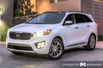 Insurance quote for Kia Sorento in Irvine