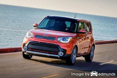 Insurance rates Kia Soul in Irvine