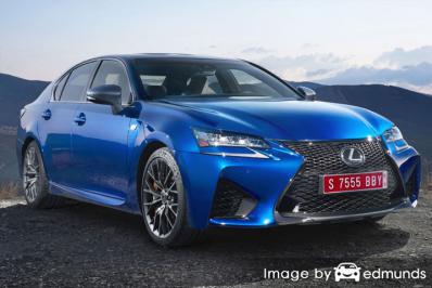 Insurance quote for Lexus GS F in Irvine
