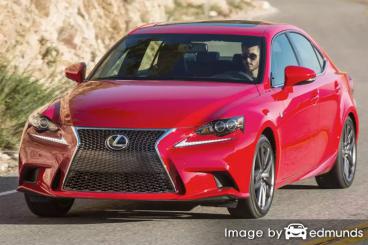 Insurance quote for Lexus IS 200t in Irvine