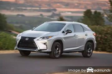 Insurance quote for Lexus RX 350 in Irvine