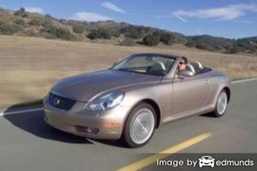 Insurance rates Lexus SC 430 in Irvine