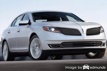 Insurance rates Lincoln MKS in Irvine