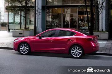 Insurance rates Mazda 3 in Irvine