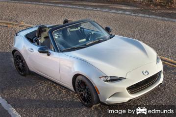 Insurance quote for Mazda MX-5 Miata in Irvine