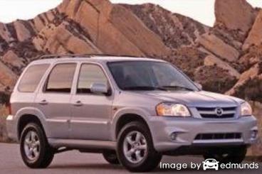 Insurance rates Mazda Tribute in Irvine