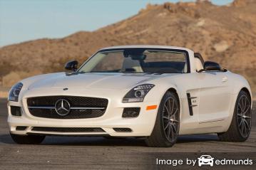 Insurance rates Mercedes-Benz SLS AMG in Irvine