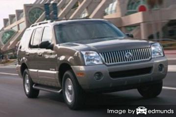Insurance quote for Mercury Mountaineer in Irvine