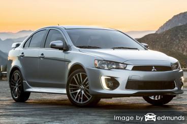 Insurance rates Mitsubishi Lancer in Irvine