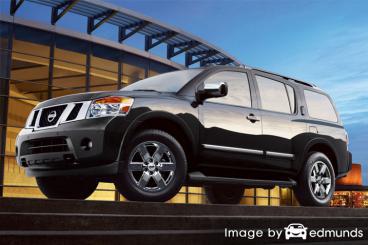 Insurance rates Nissan Armada in Irvine