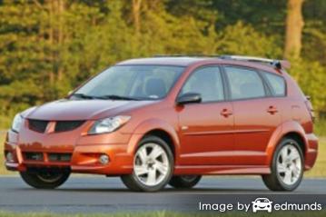 Insurance rates Pontiac Vibe in Irvine