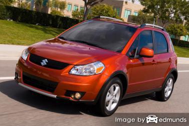 Insurance rates Suzuki SX4 in Irvine