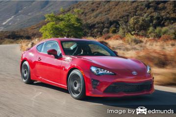 Insurance quote for Toyota 86 in Irvine