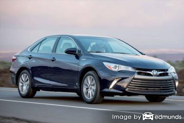 Insurance quote for Toyota Camry Hybrid in Irvine