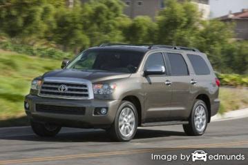 Insurance rates Toyota Sequoia in Irvine