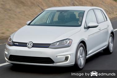 Insurance quote for Volkswagen e-Golf in Irvine