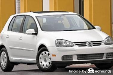 Insurance rates Volkswagen Rabbit in Irvine