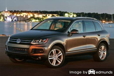 Insurance rates Volkswagen Touareg in Irvine